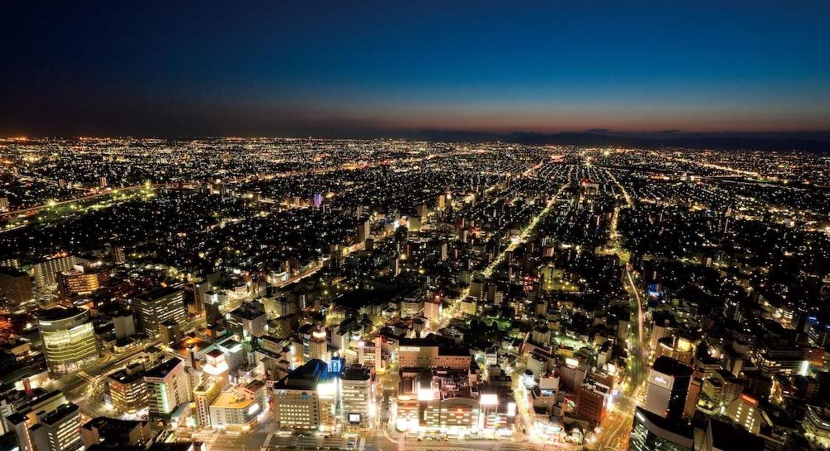 View of Nagoya from the hotel