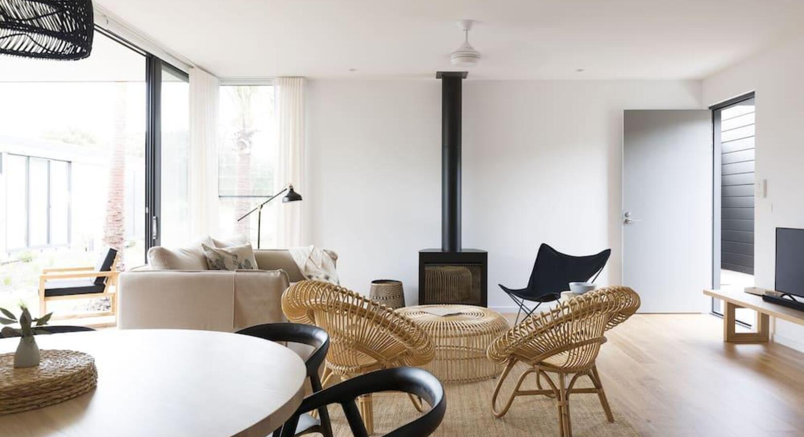 Sitting Room with Wood Burning Stove