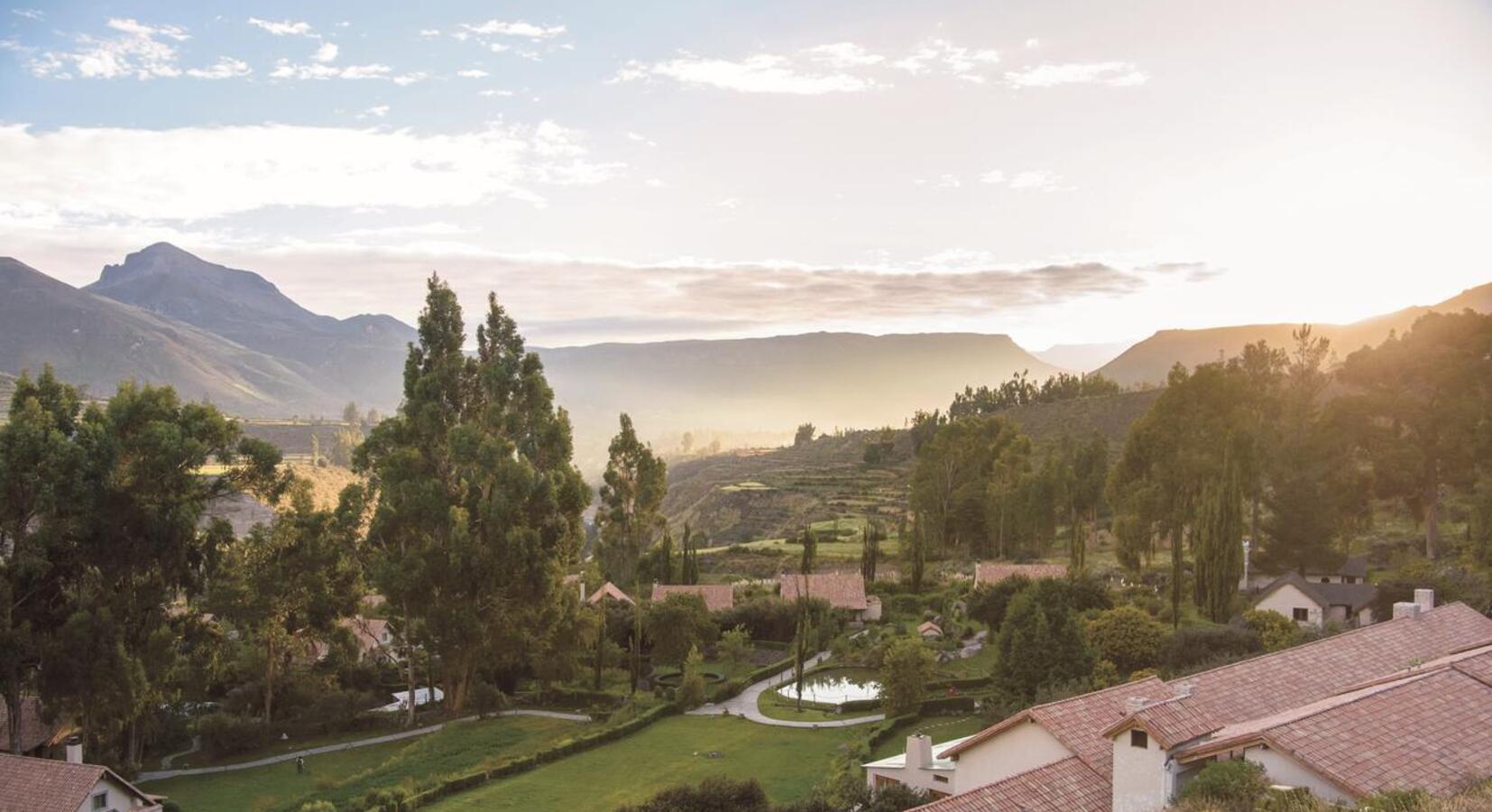 View of valley