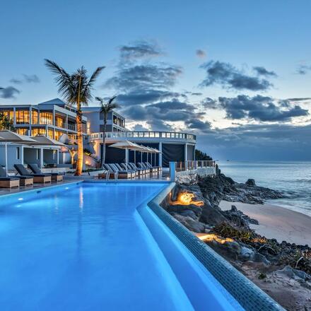 View of hotel and pool