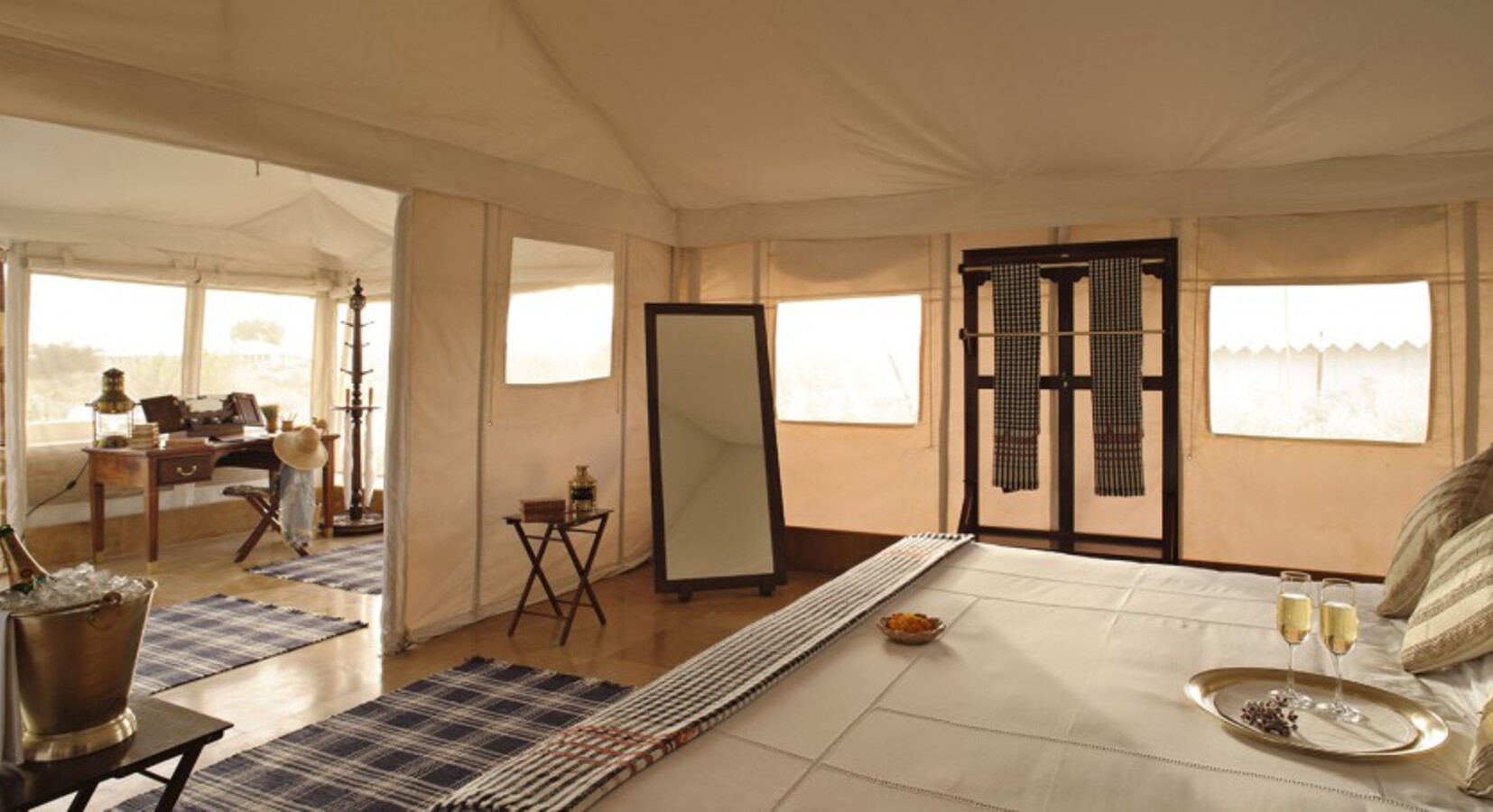 Tent Interior