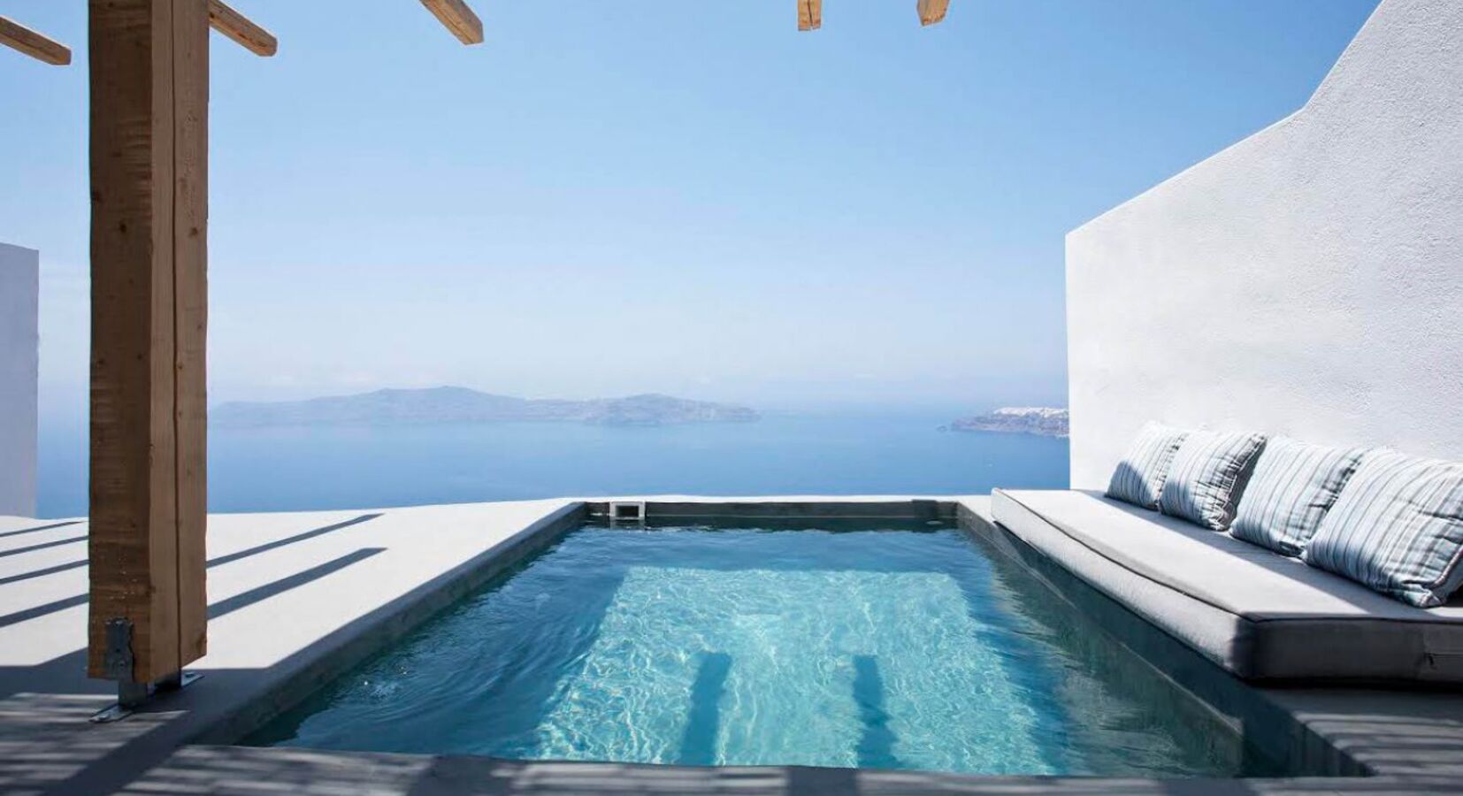 Terrace with plunge pool