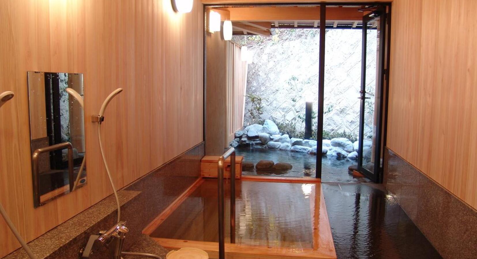 Hotel indoor hot spring bath