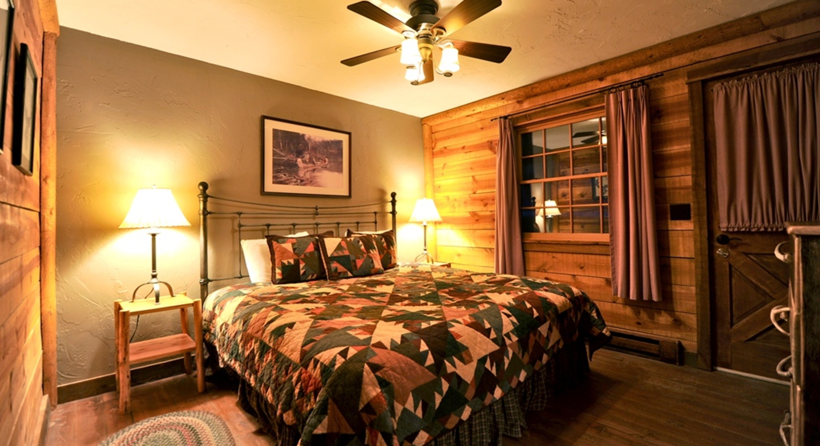 Nevada City Cabin Bedroom