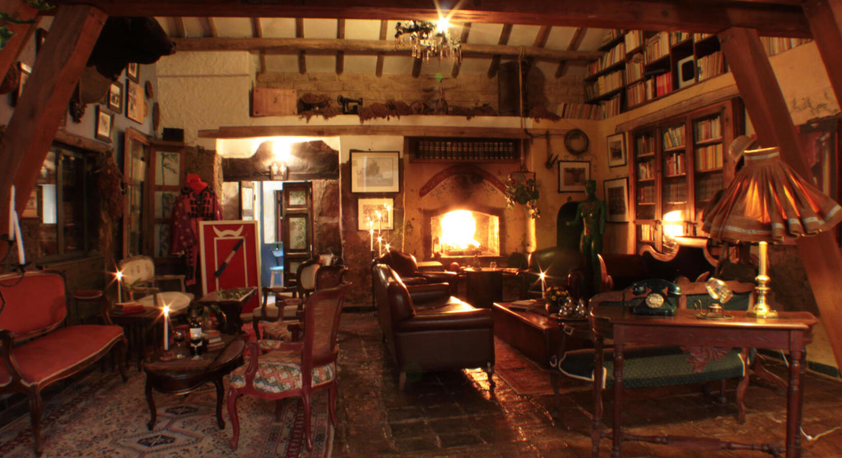 Hotel sitting room