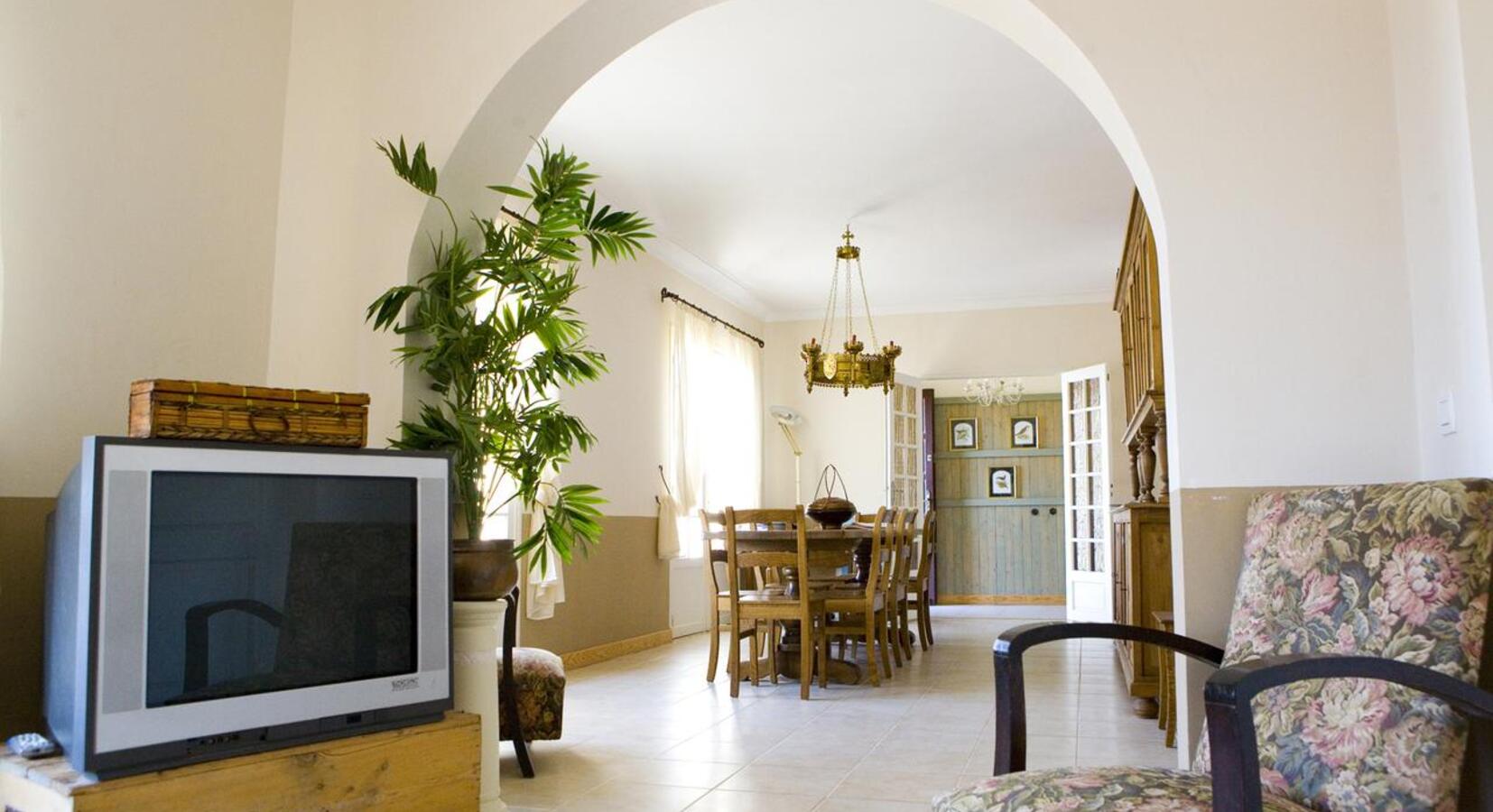 Living Area in Cottage