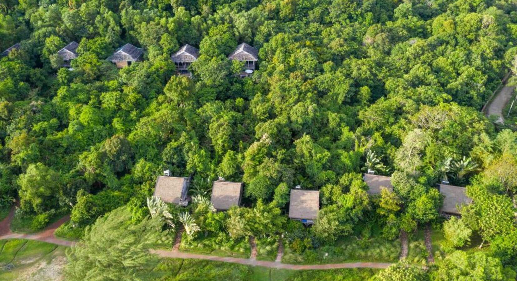 Aerial View of Resort