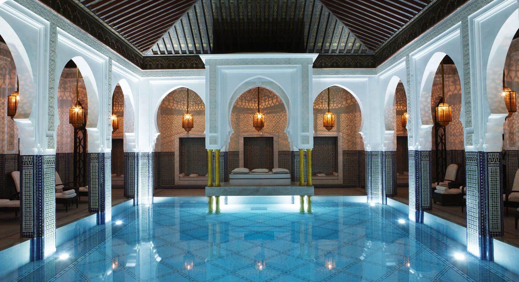 Spa with indoor pool