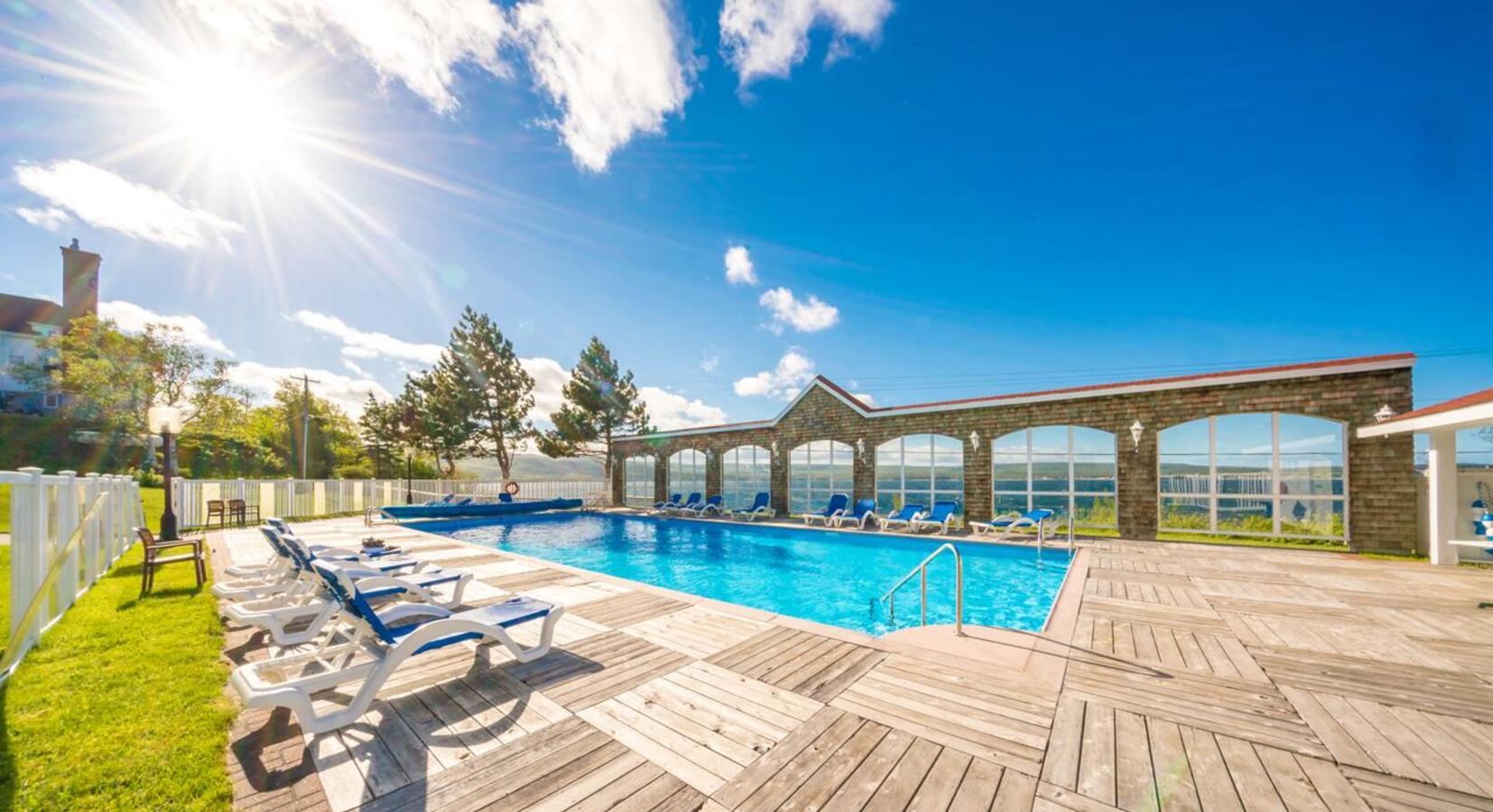 Hotel swimming pool