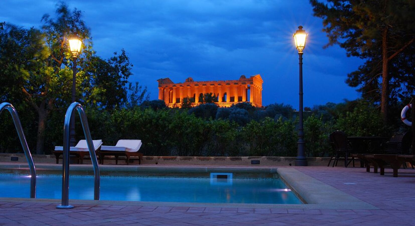 Pool with a view