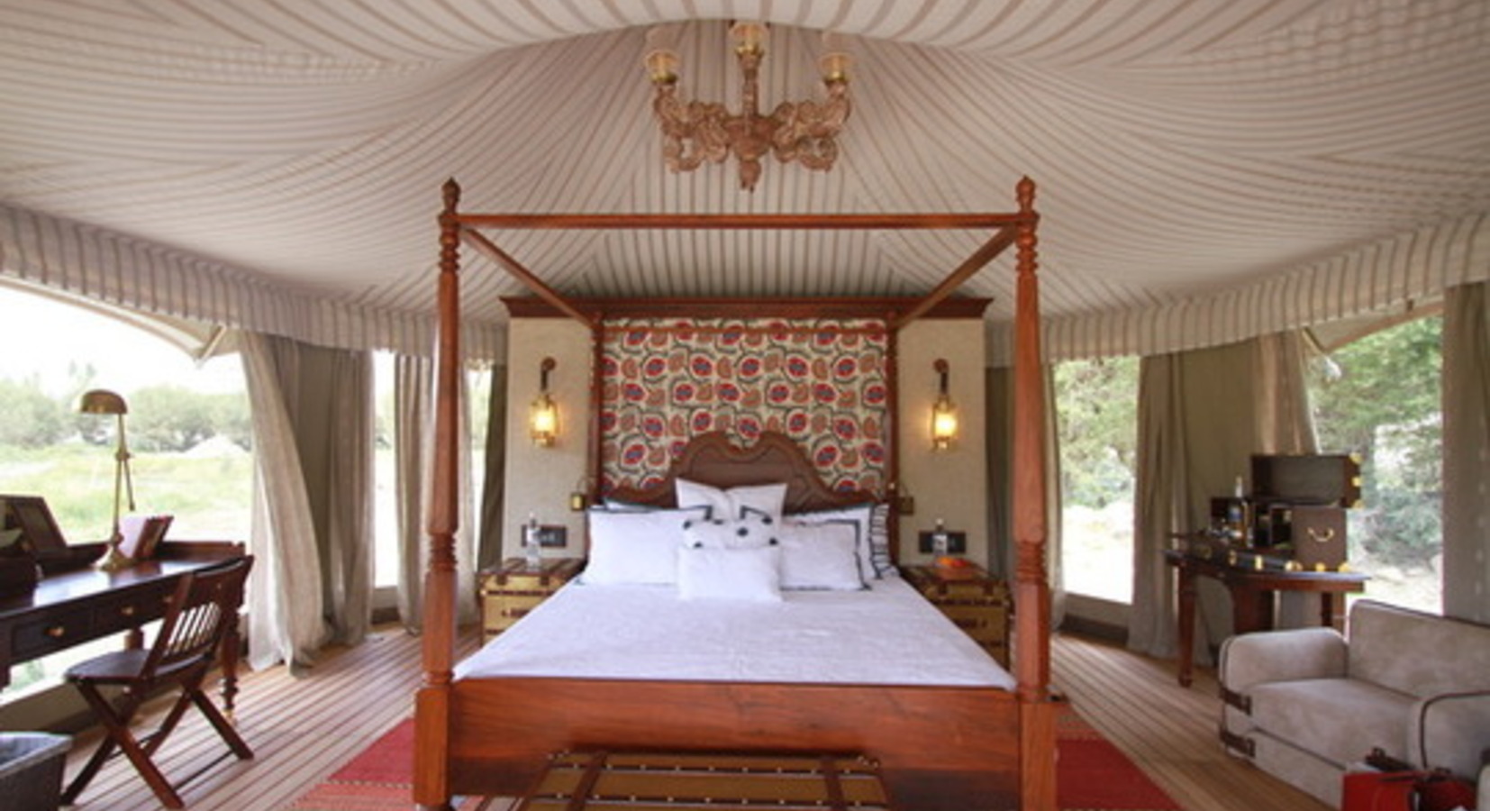 Presidential Tent Interior