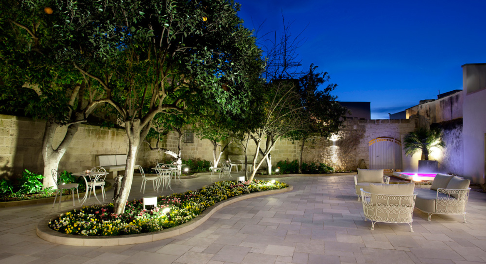 Garden Terrace and Hot Tub