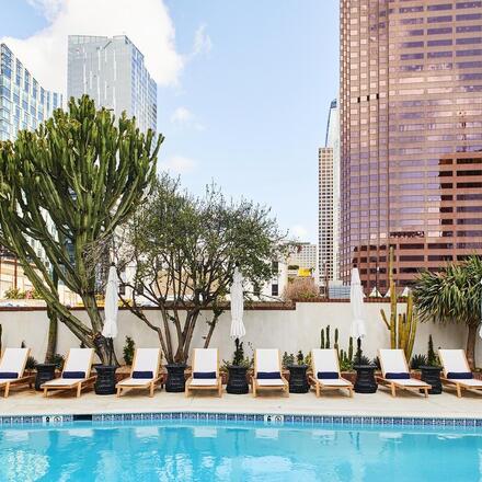 Hotel swimming pool