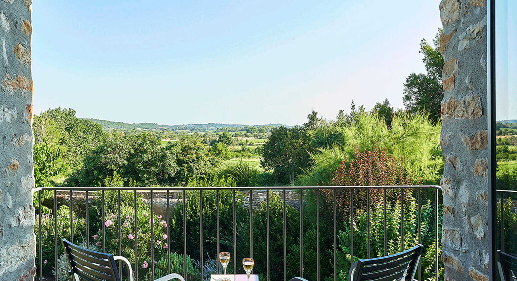 Private balcony