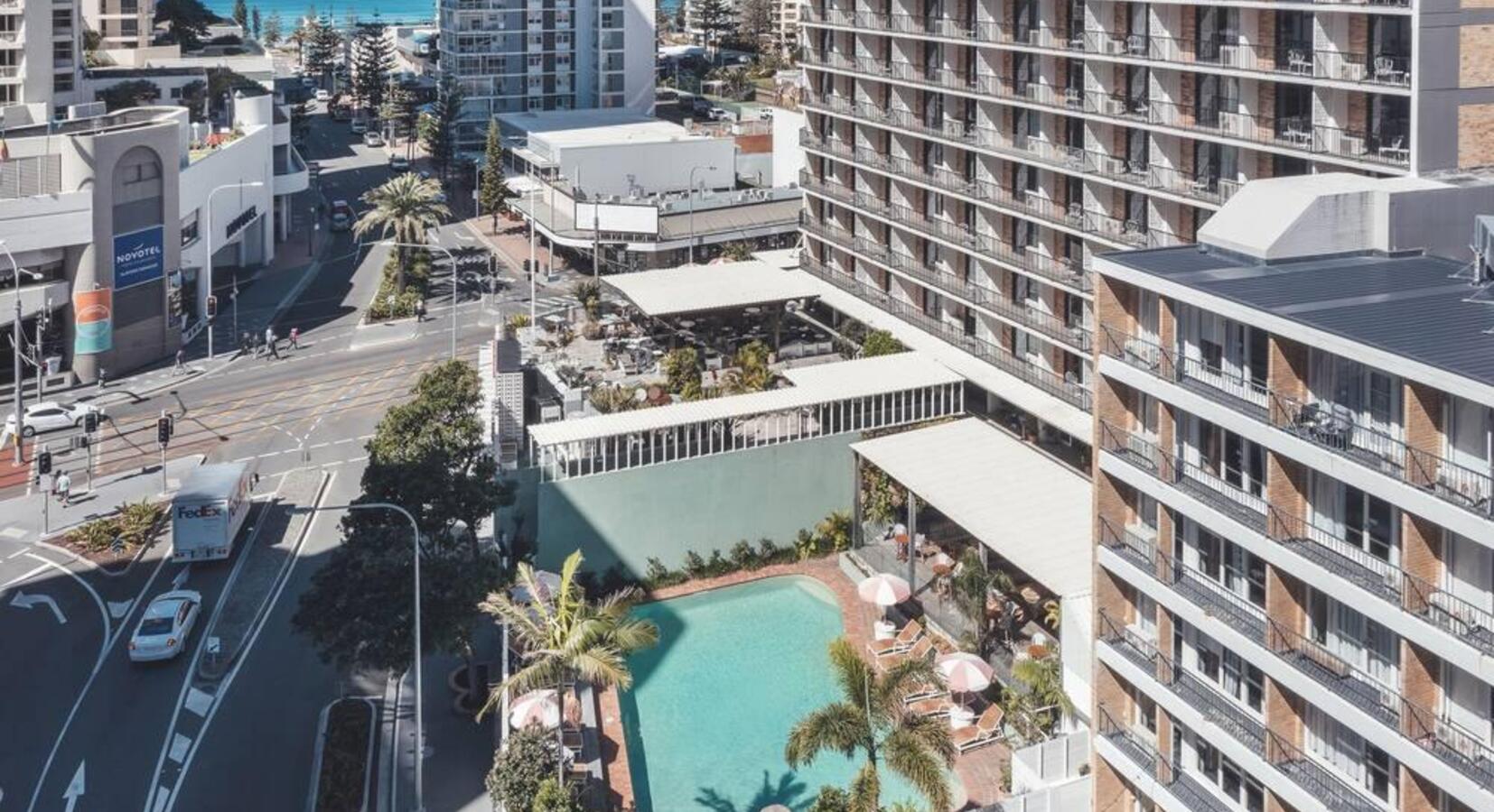 Aerial View of Pool