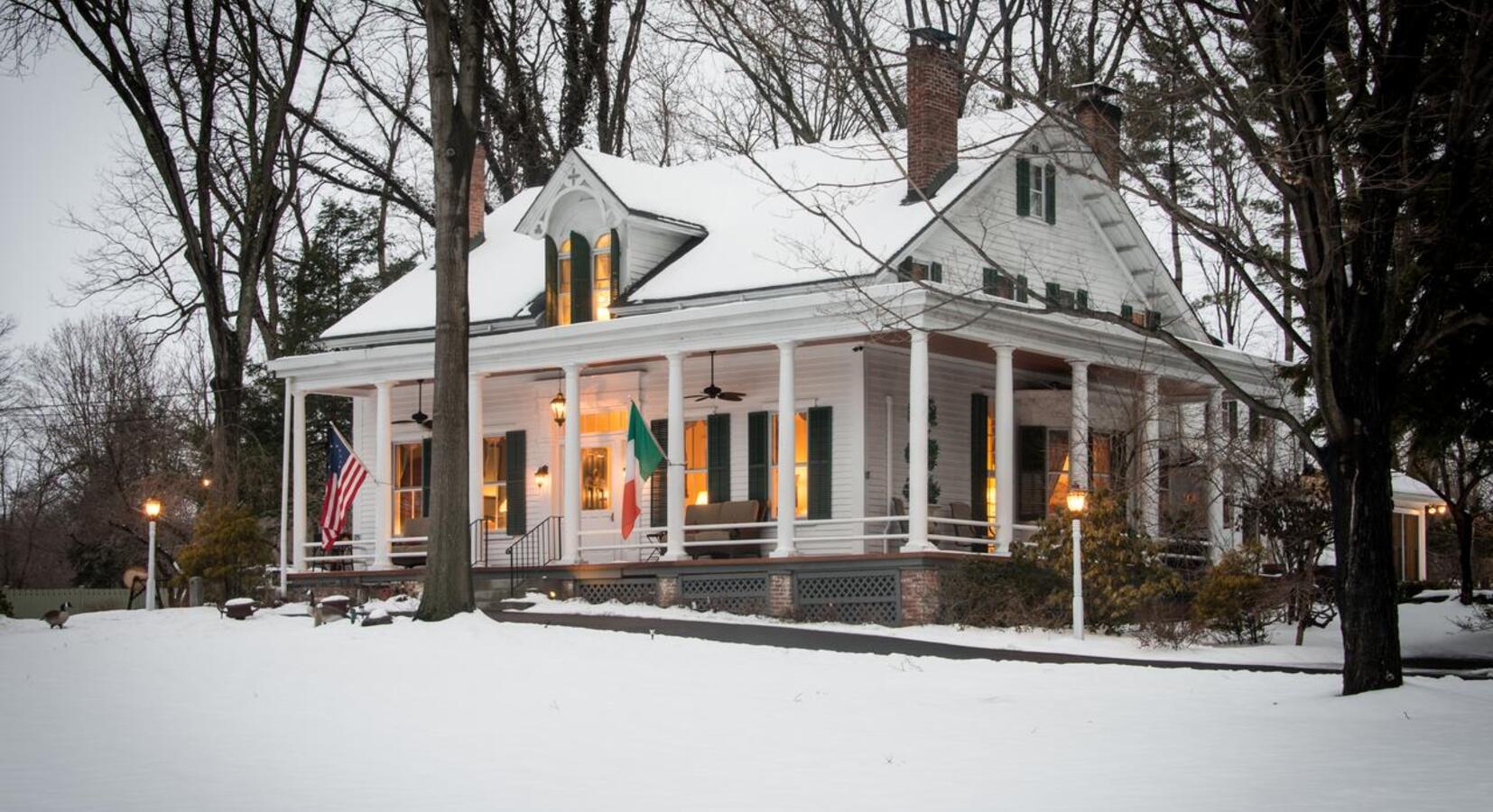 Inn in the snow