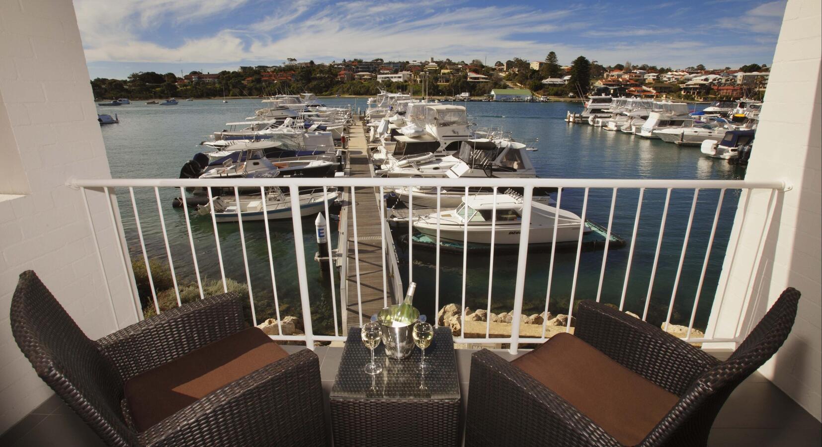 Harbour-Facing Balcony