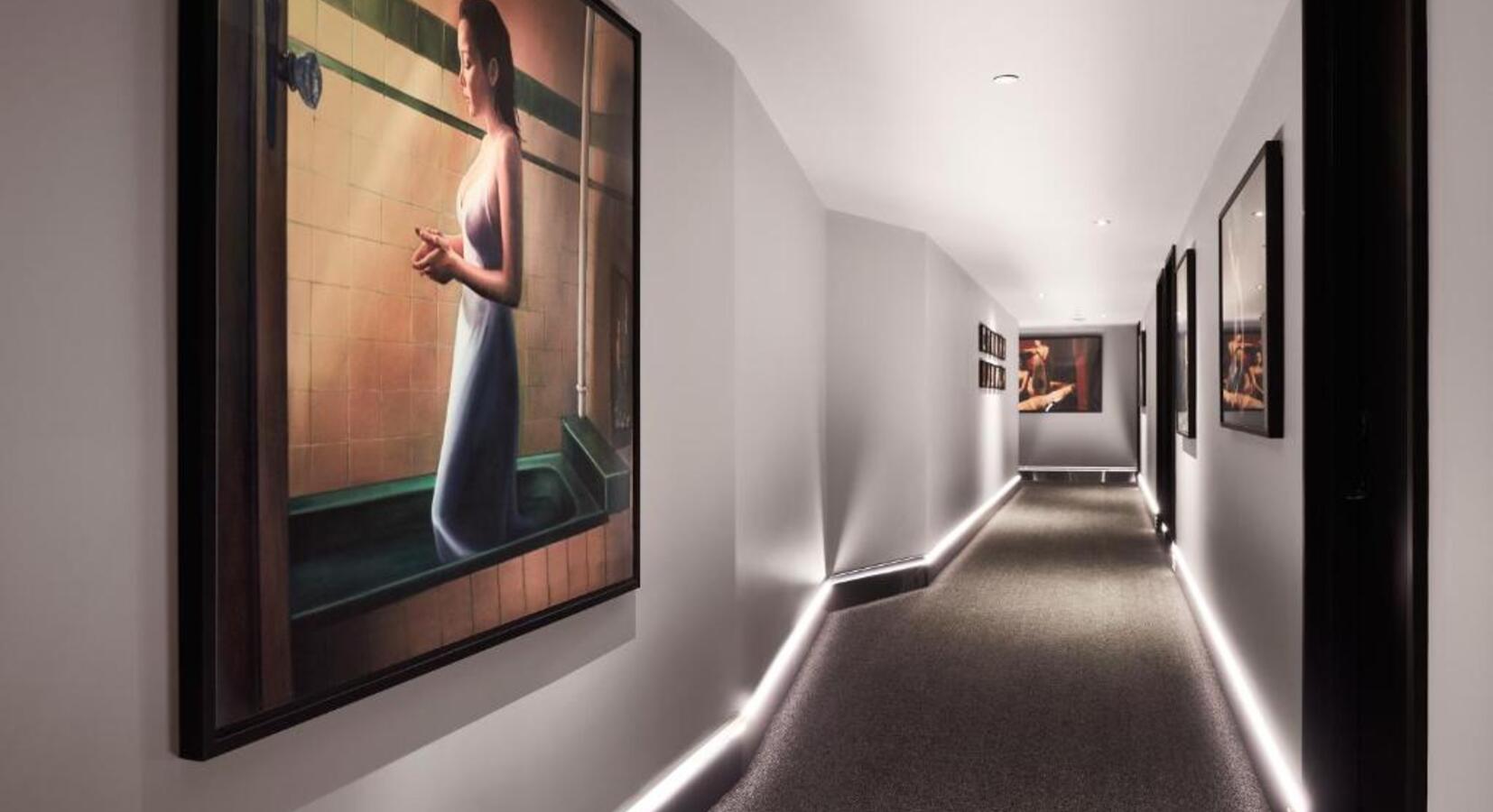 Art-Filled Corridors