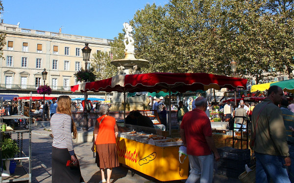 Carcassonne Markt Place Carnot