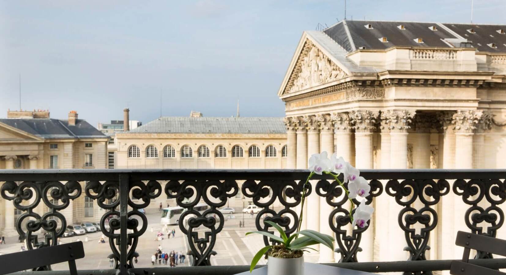 Balcony and view