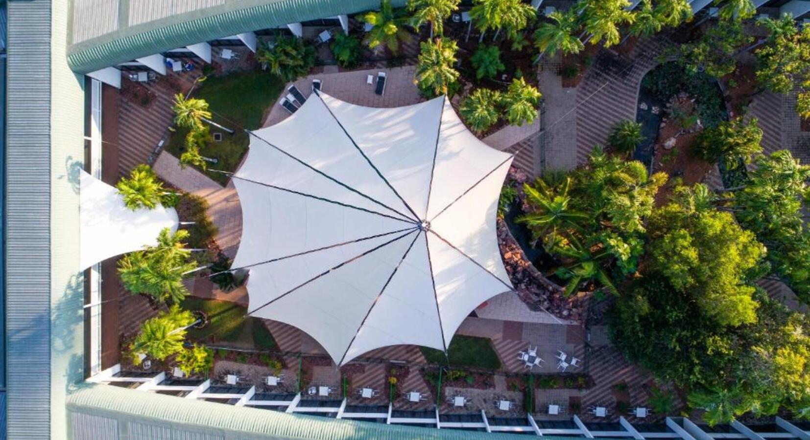 Aerial View of Pool 