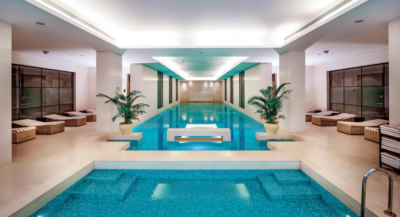 Indoor and outdoor pools