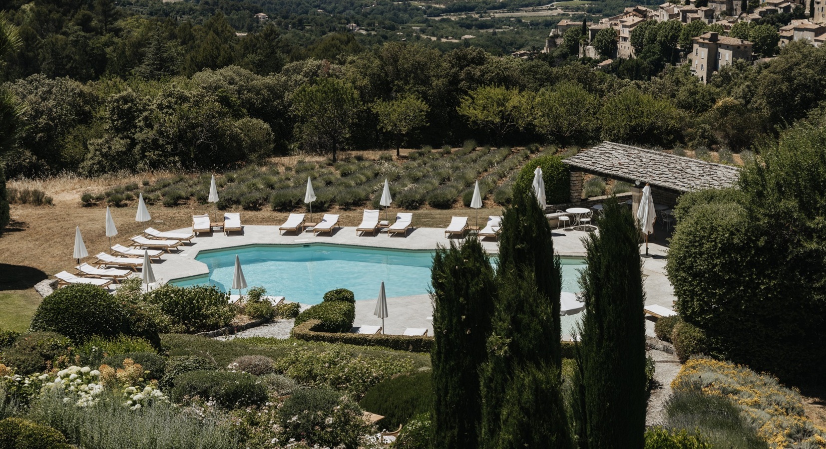 Pool Aerial View