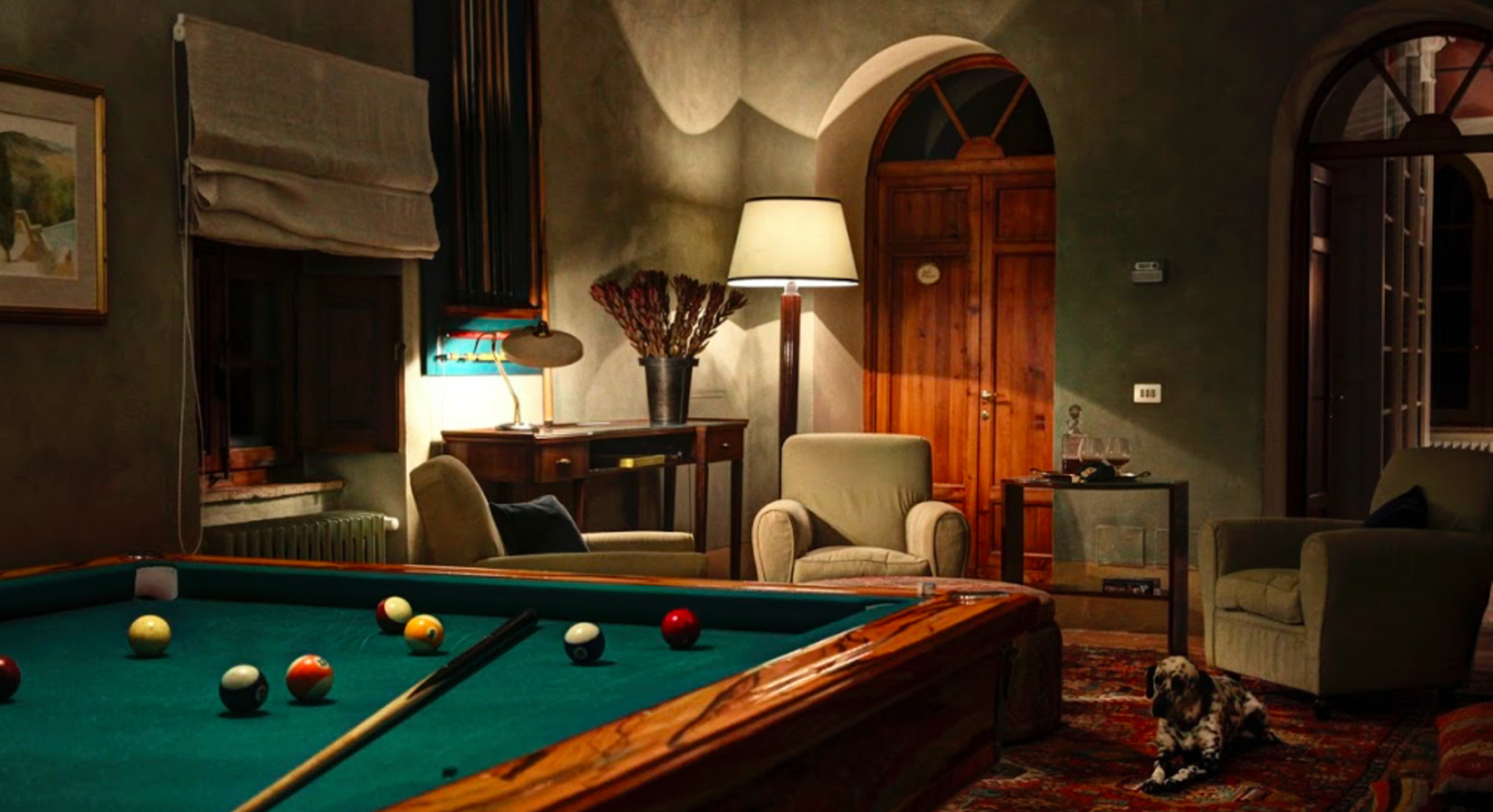 Billiard room