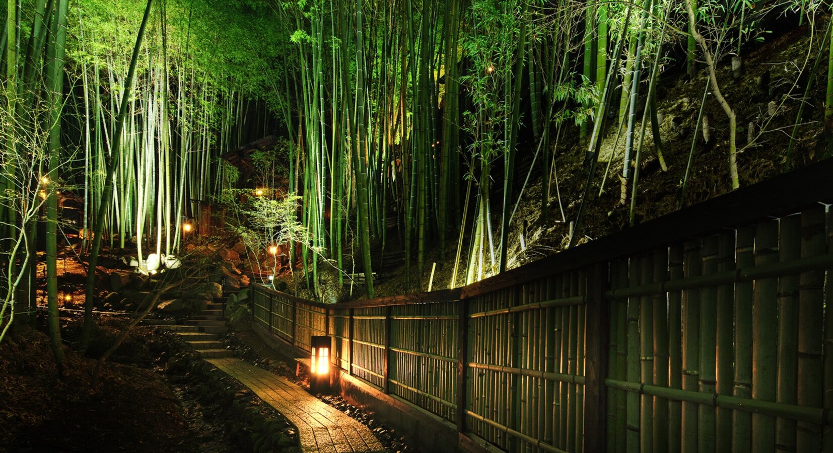 Hotel walkway