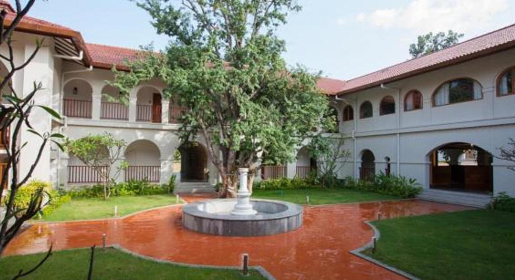 Interior courtyard