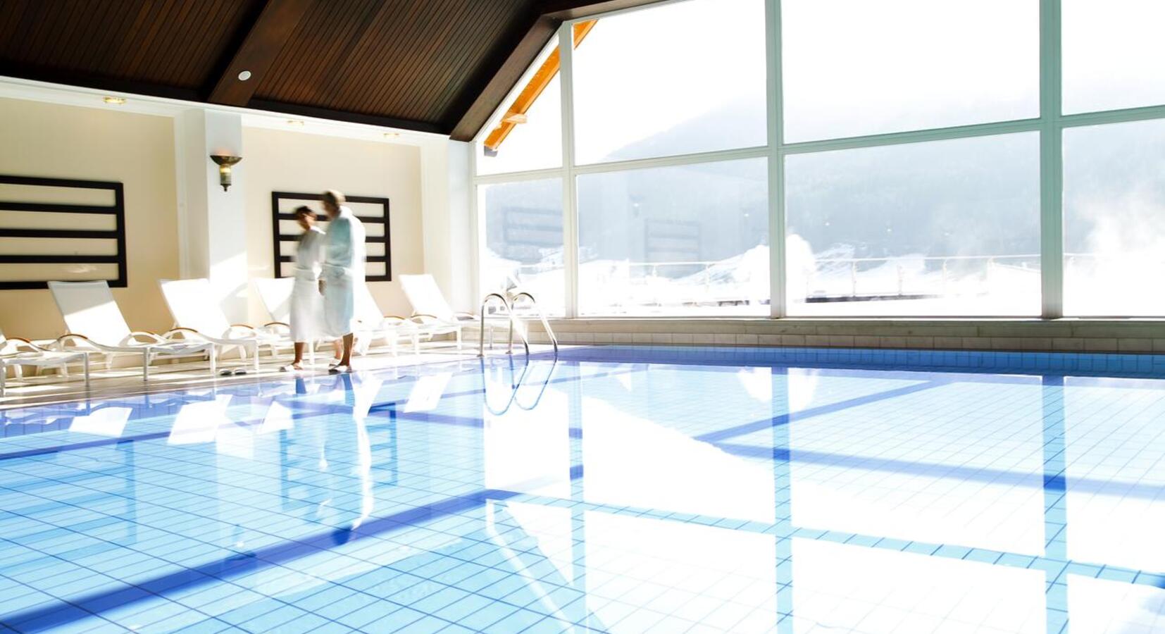 Indoor pool and spa facilities