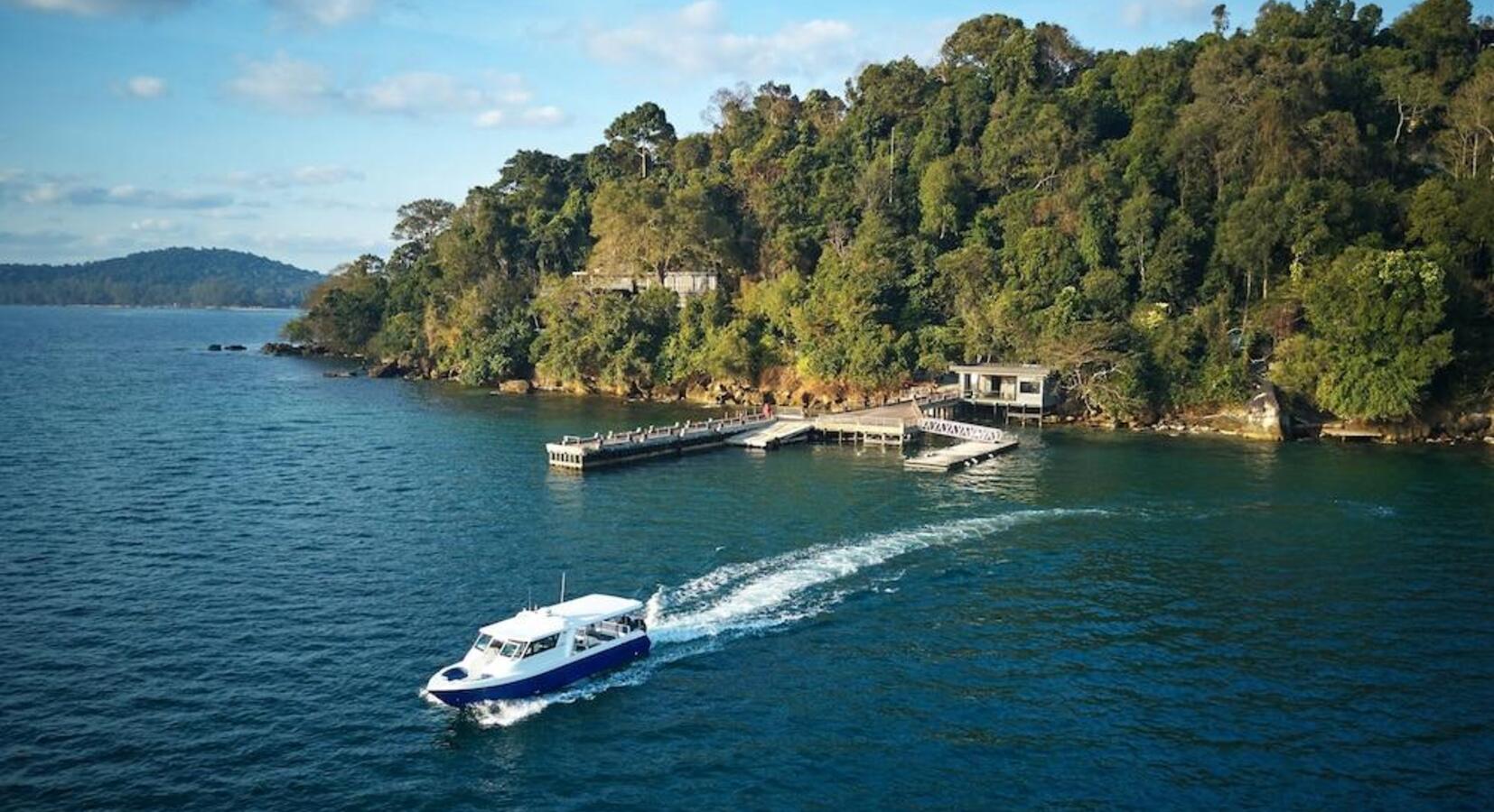 Speedboat in Tranquil Waters