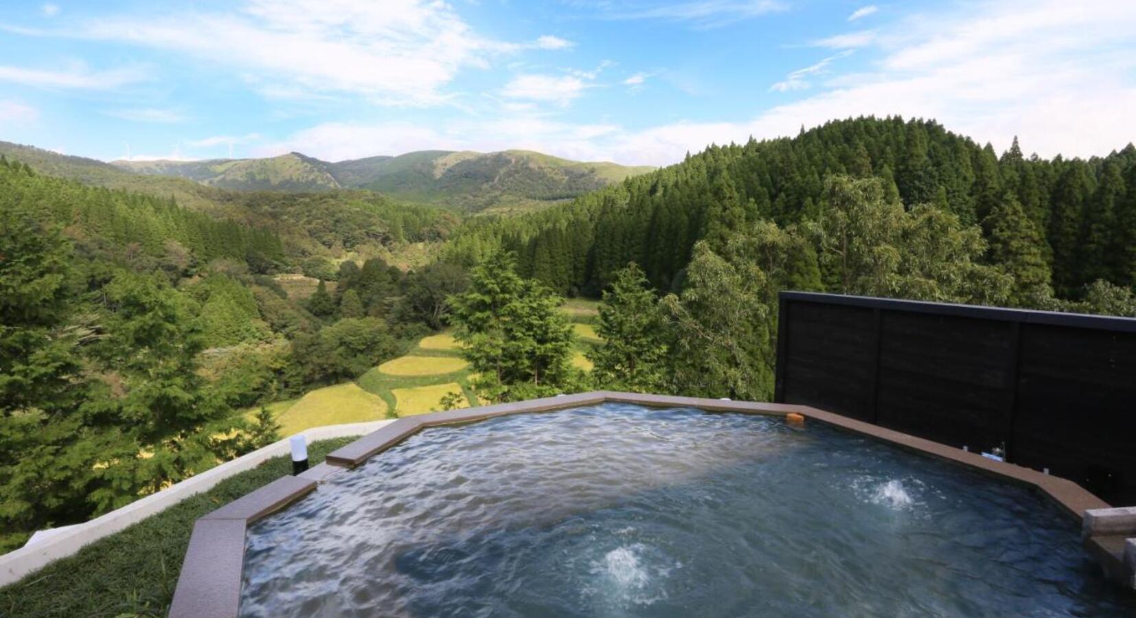 Outdoor Onsen with a view