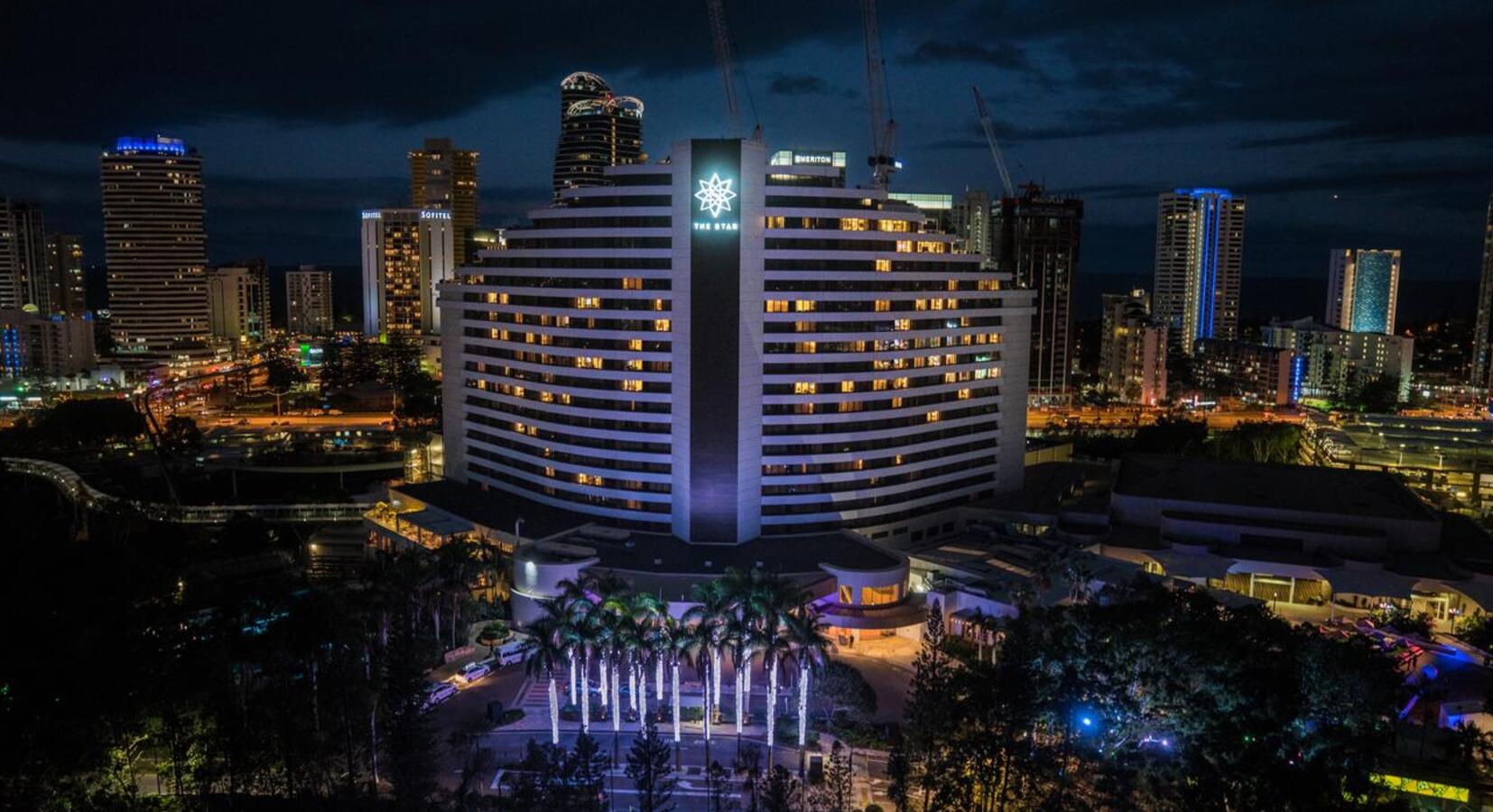 Hotel night view