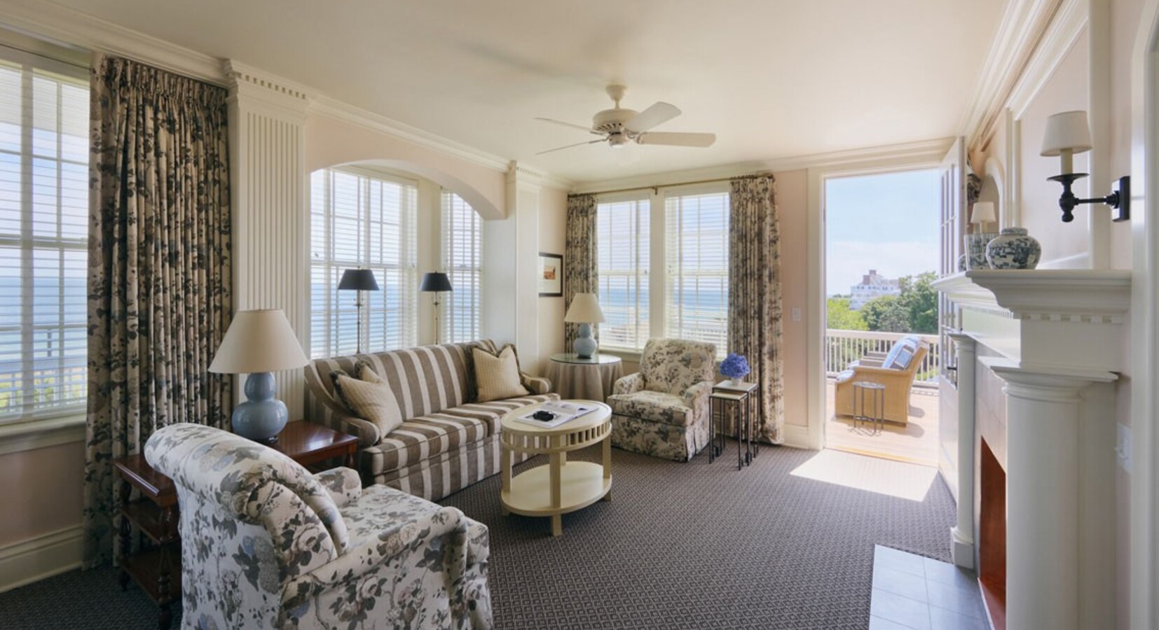 Private Sitting Room and Balcony