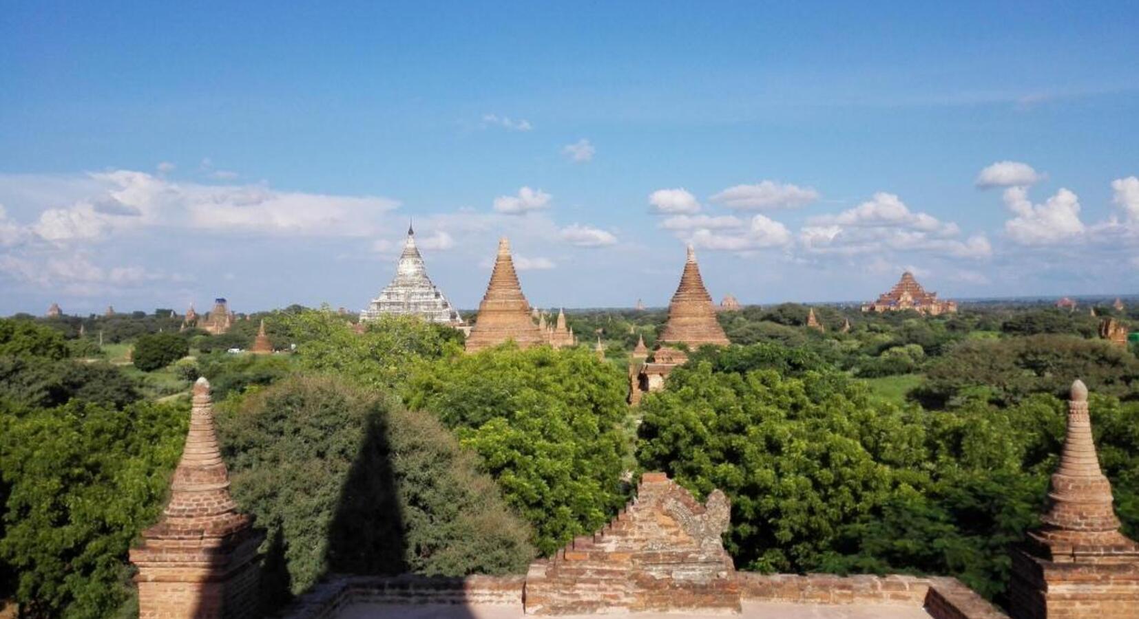 Stunning temple views