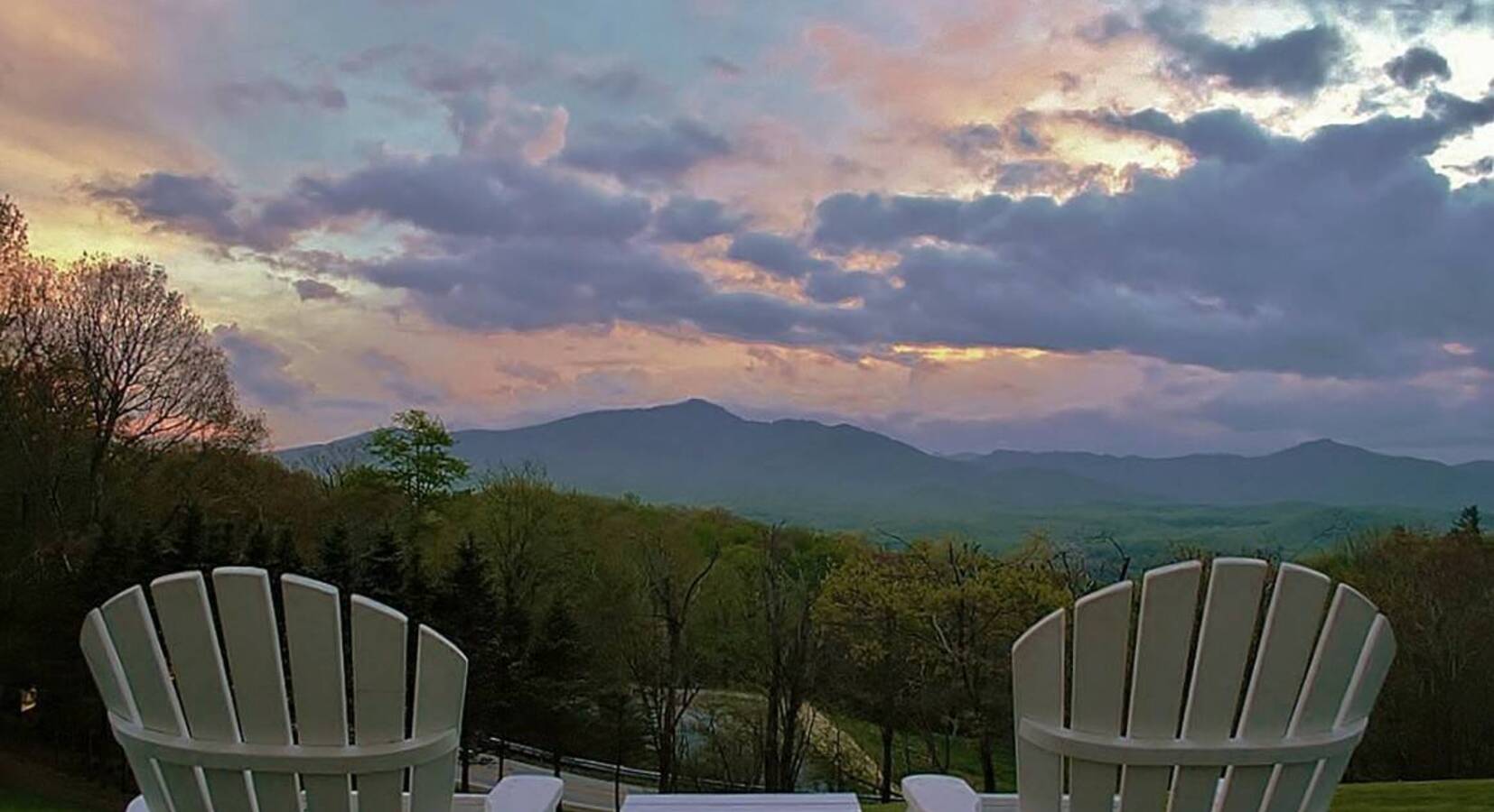 Views of the Blue Ridge Mountains