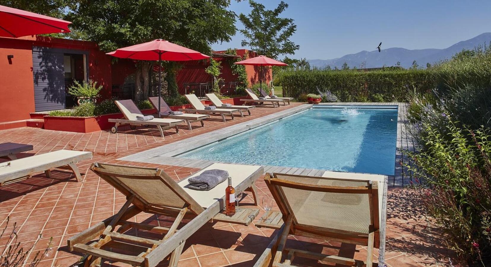 Hotel swimming pool