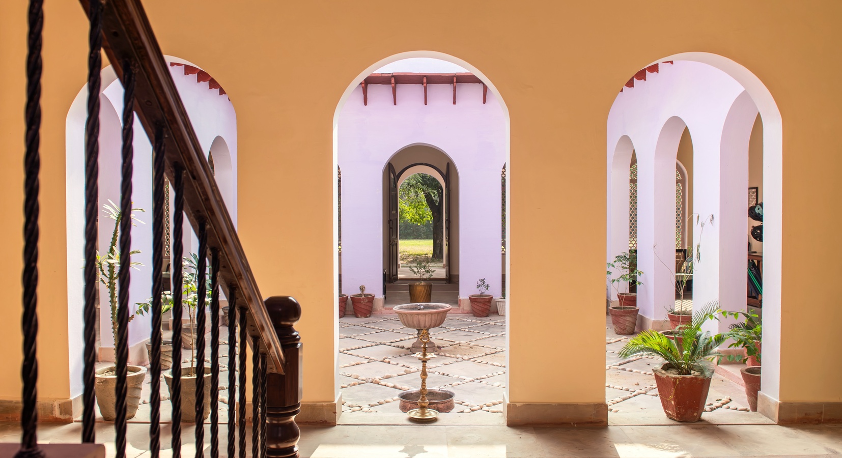 Mela Kothi - Inner Courtyard