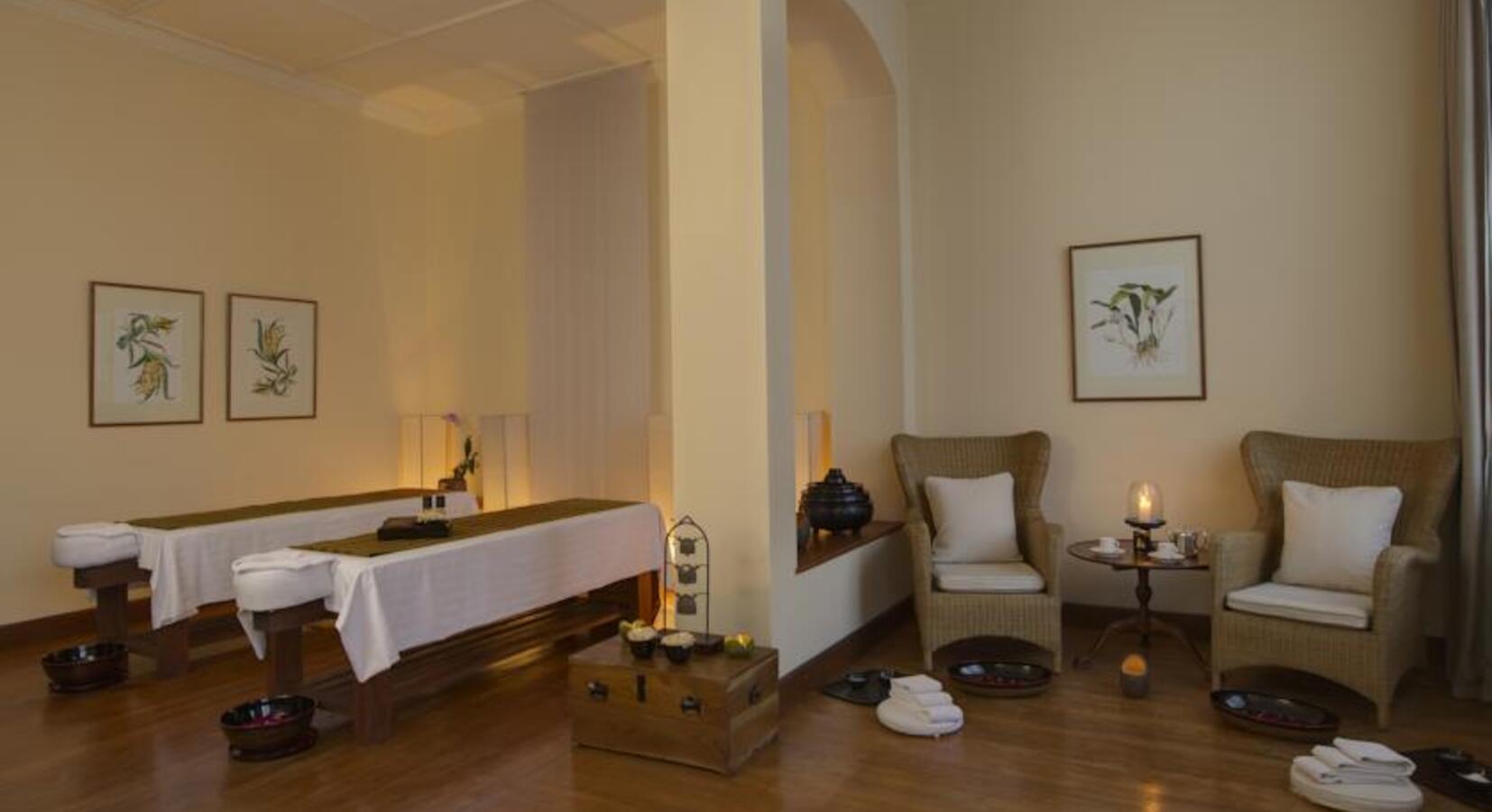 Book in for a traditional massage at the esteemed spa