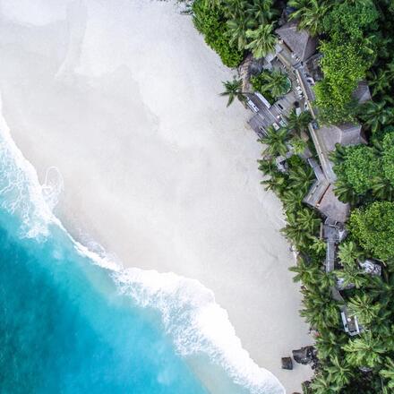 Resort aerial view