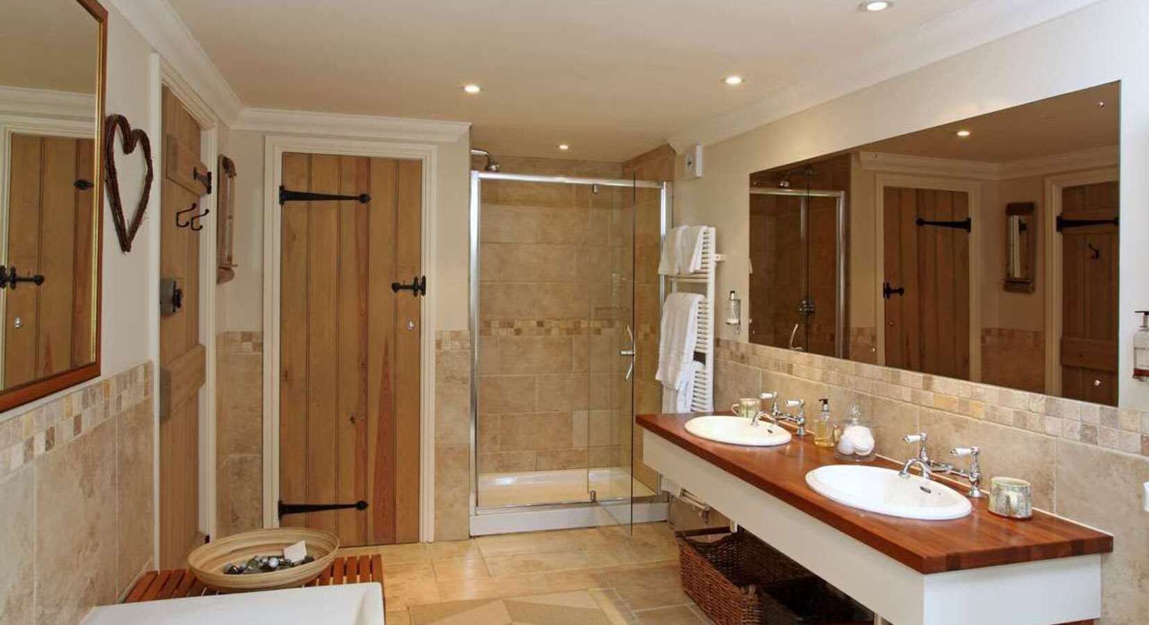 En suite bathroom