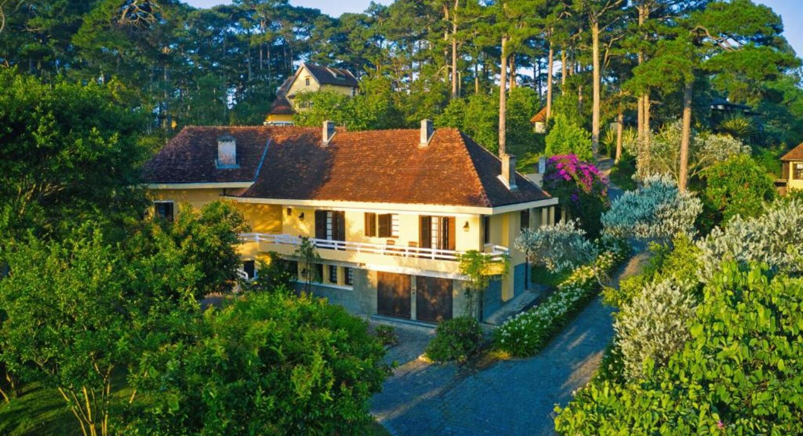 French Villas in Verdant Surroundings