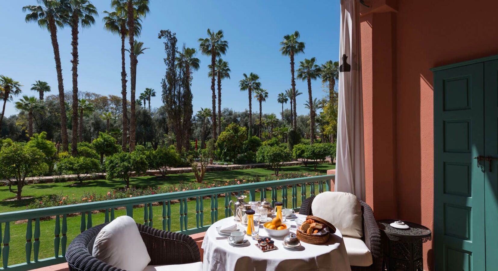 Private Balcony with a view