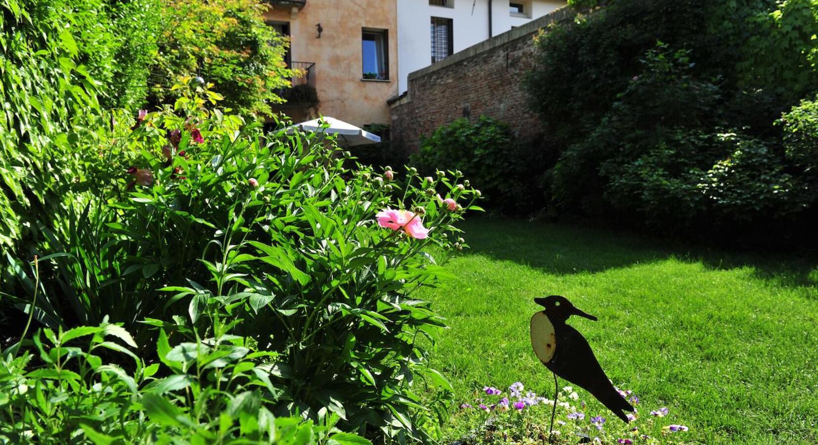 Hotel garden