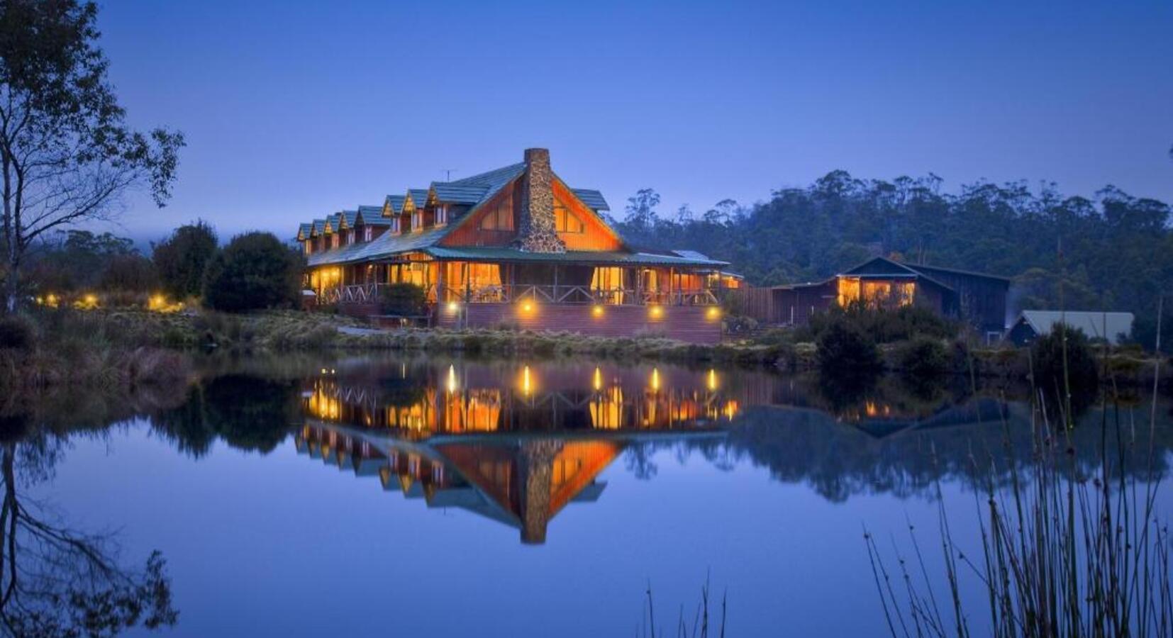 Lodge at Night