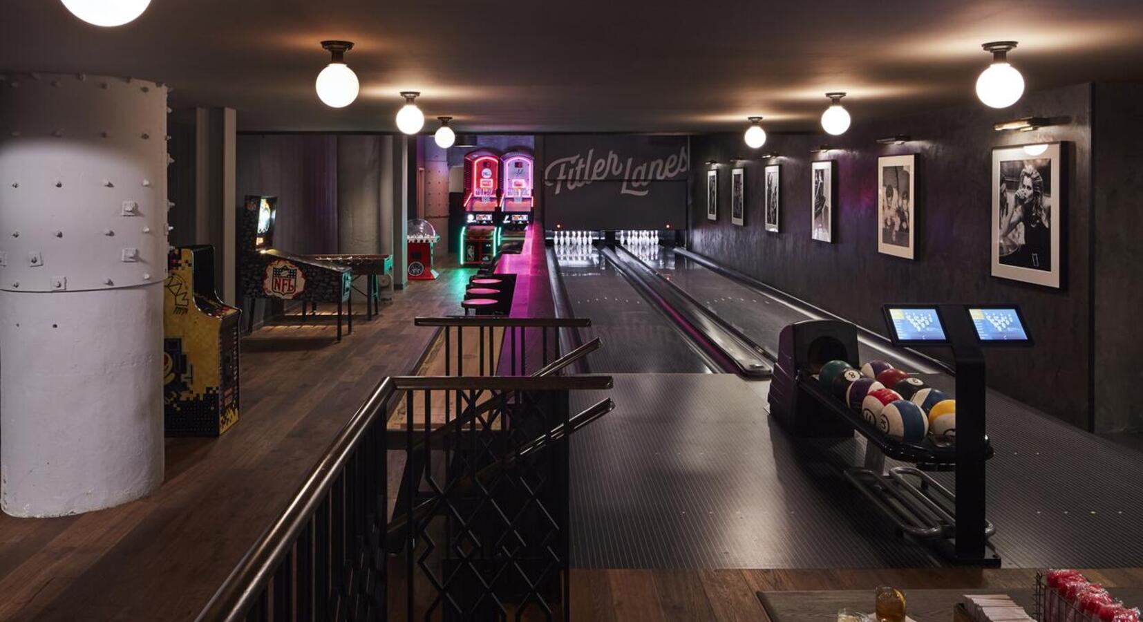 On-Site Bowling Alley