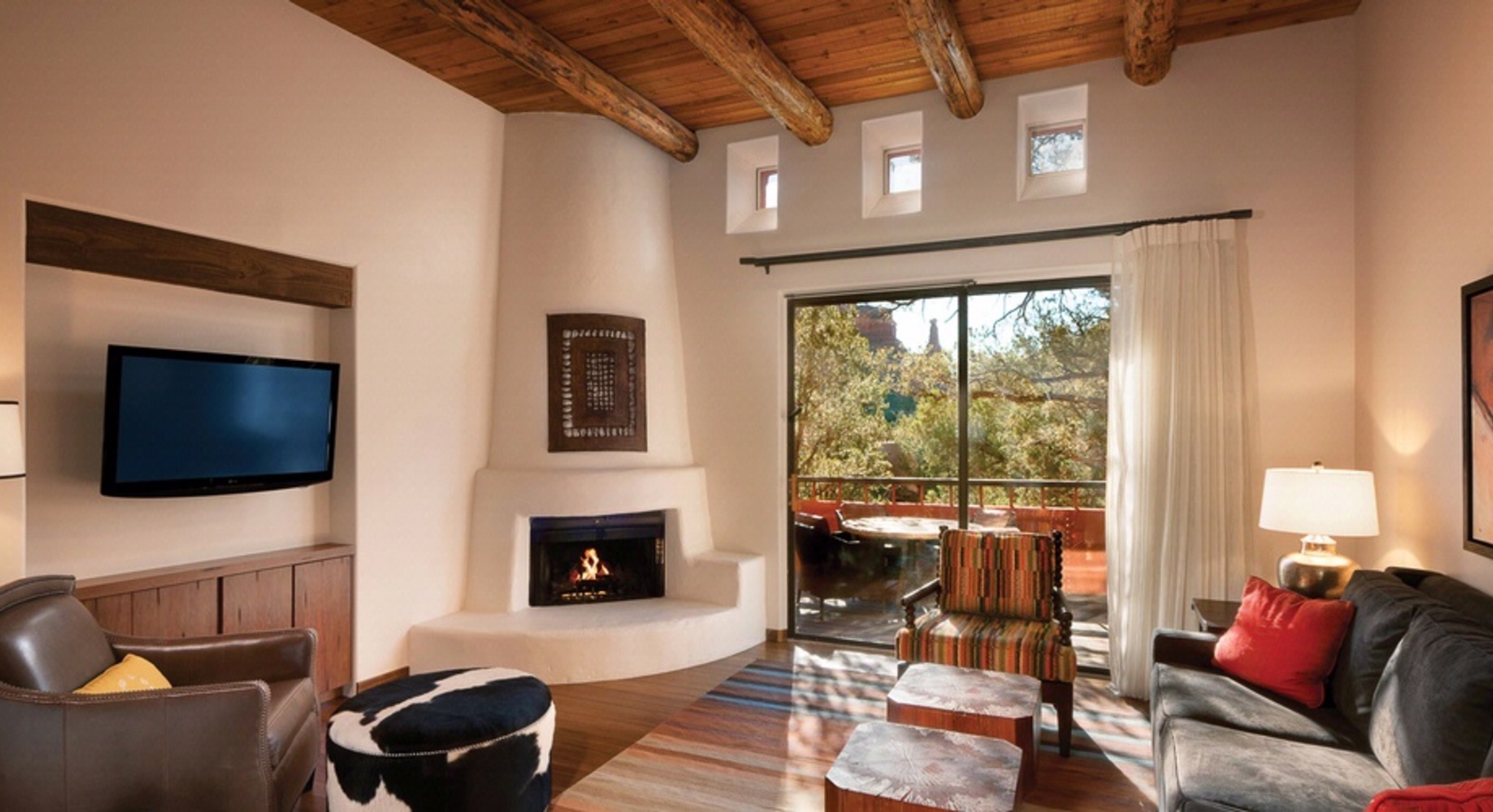 Private Sitting Room and Balcony