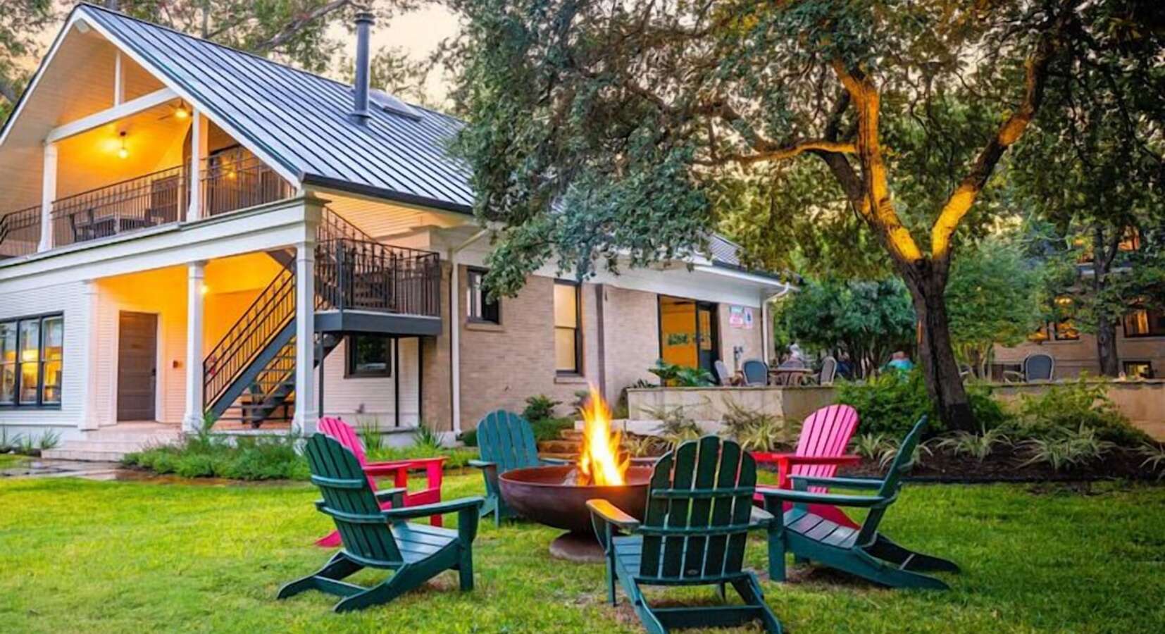 Garden and Firepit