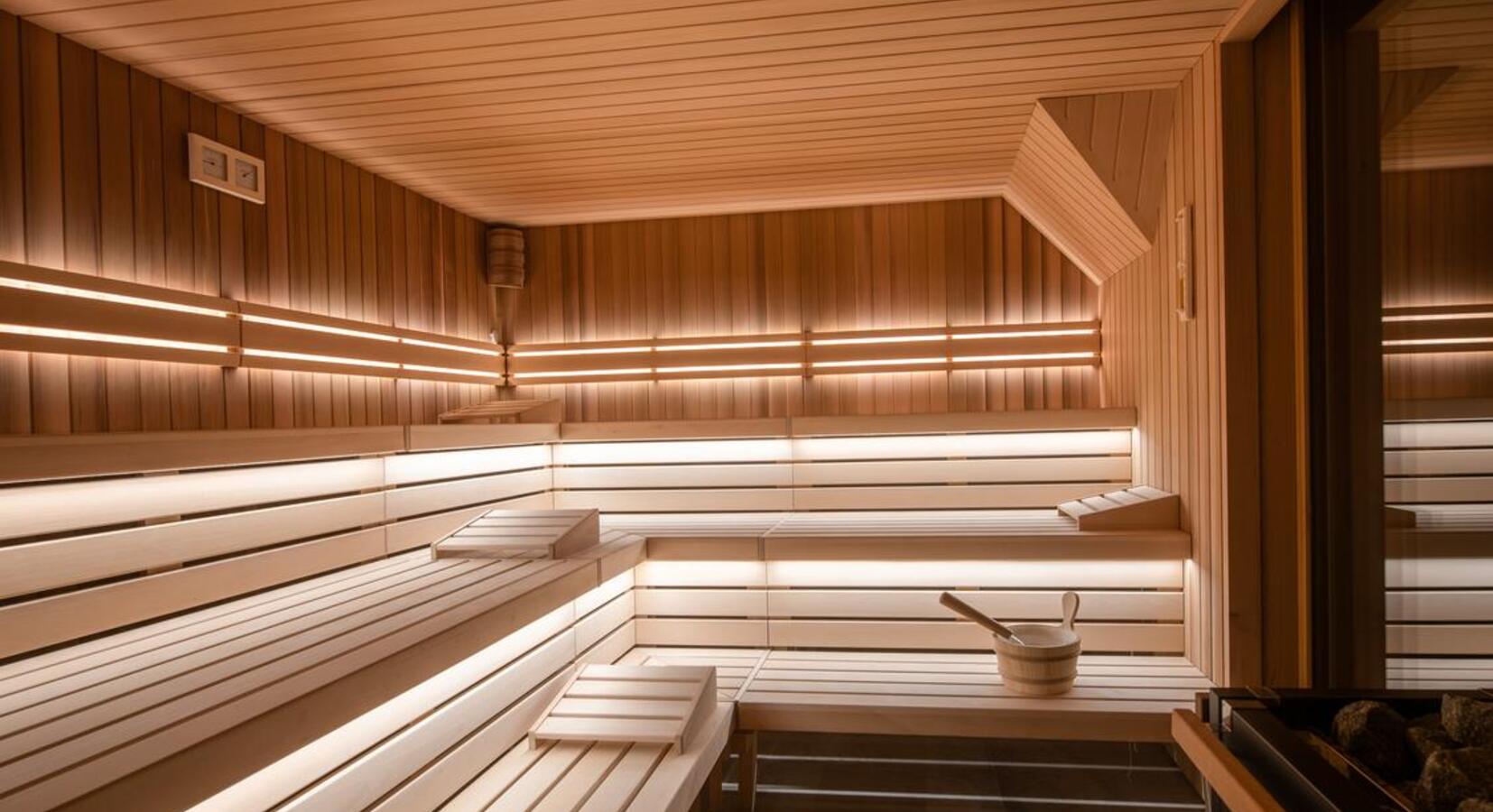 Hotel sauna